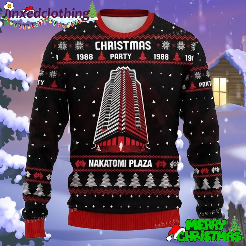 Nakatomi Plaza Party 1988 Ugly Sweater For Unisex 